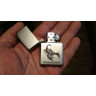 Zippo 205 Tattoo Scorpion — зажигалка с рисунком скорпиона