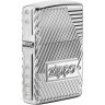 Zippo Armor 29672 — хром с объёмной гравировкой