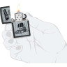 Зажигалка ZIPPO CAR DESIGN 48572