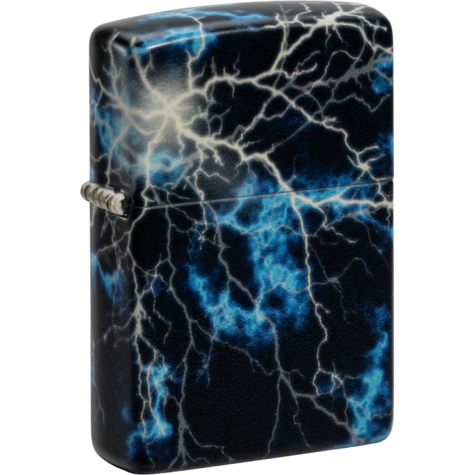 Зажигалка Zippo Lightning 48610, Glow In The Dark Green
